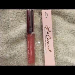 NIB 100 % Pure vegan lip caramel rum nougat